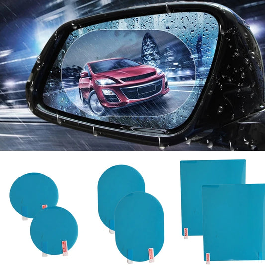 2-8pc Rearview Mirror Protective Film Side Windows Sticker Anti