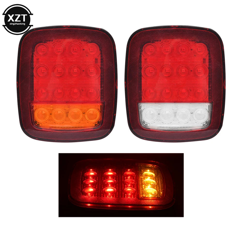For Jeep Wrangler Tj Cj Tail Truck Taillight Brake Reverse Turn
