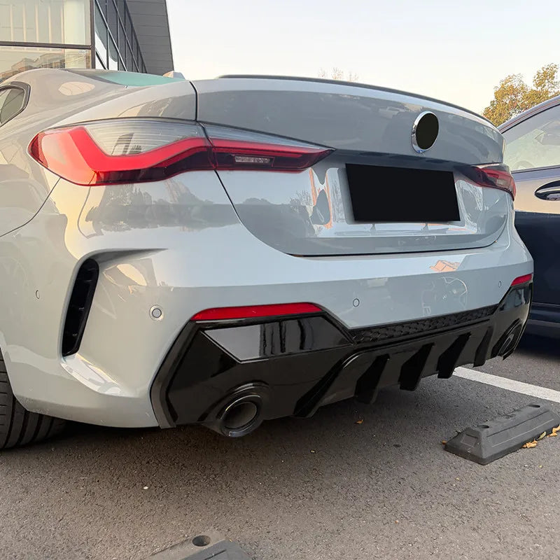 For BMW 4 Series G22 G23 Coupe 2020 Rear Bumper Diffuser