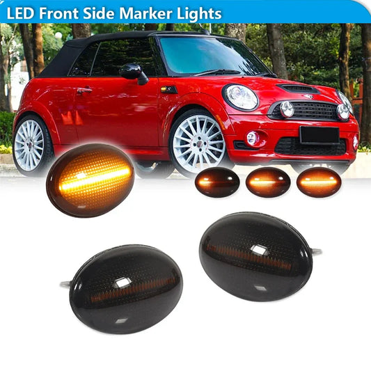 For MINI Cooper R55 R56 R57 R58 R59 Fender Flare Lamps Amber