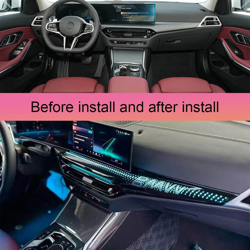 For BMW 3 Sereis G20 2025+Dynamic Copilot Dash Ambient Symphony
