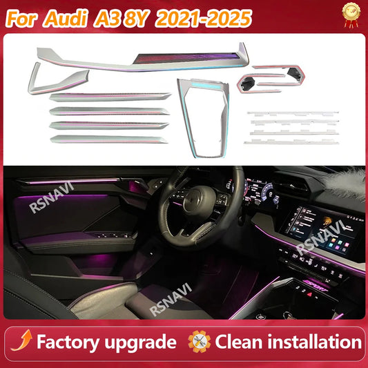 For Audi A3 8Y S3 RS3 Dynamic Active Ambient 2021-2025 Air Vent
