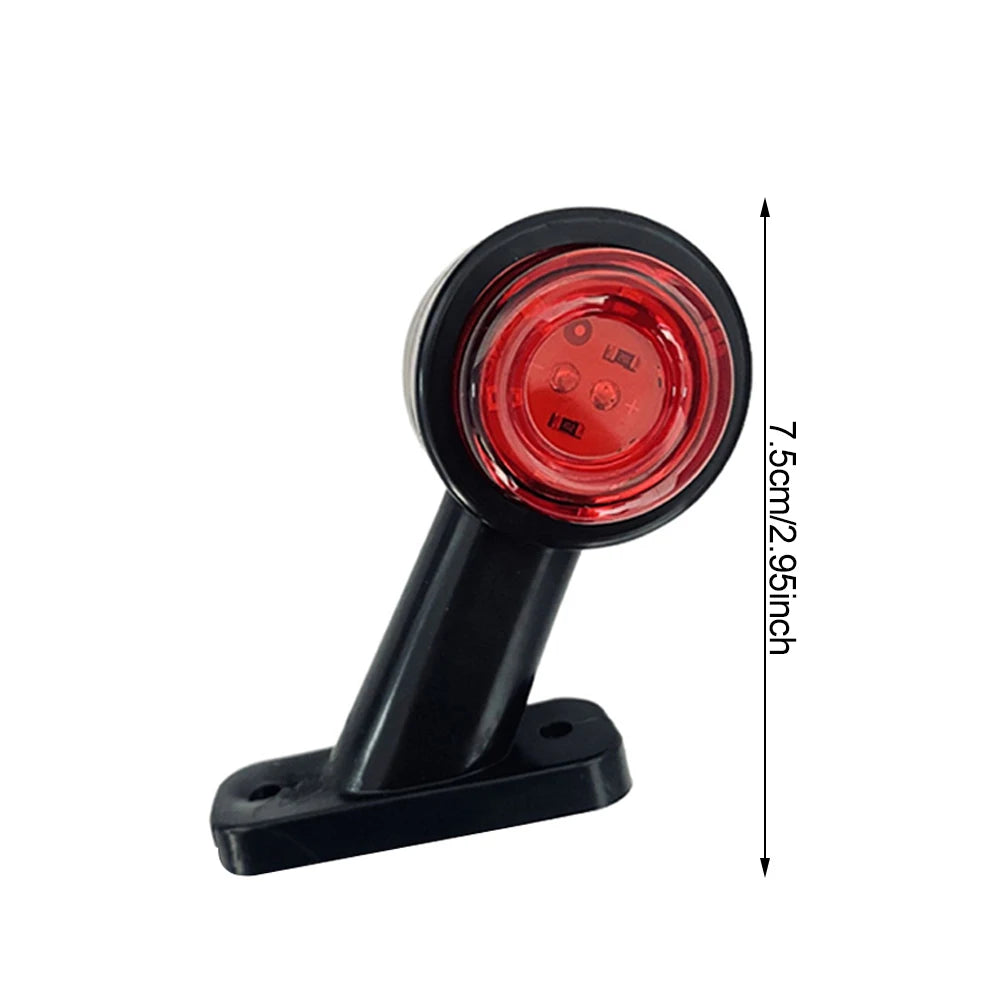2PCS Position Trailer Rear Lanterns Truck Side Marker Lorry