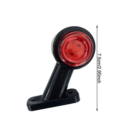 2PCS Position Trailer Rear Lanterns Truck Side Marker Lorry