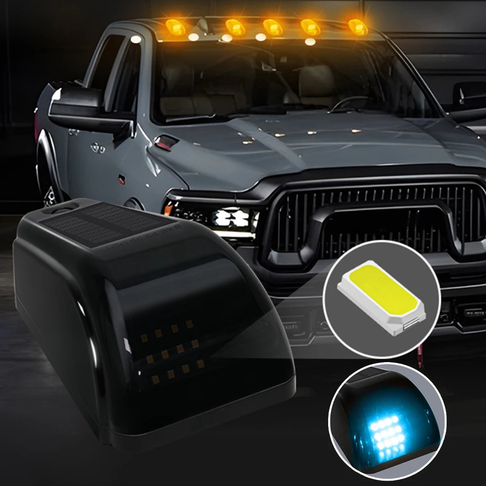 For Pickup Solar Powered Cab Wear Resist Alarm Truck Pickup