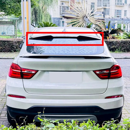 For BMW X4 F26 2014-2018 Rear Blade Roof Wing Spoiler Window