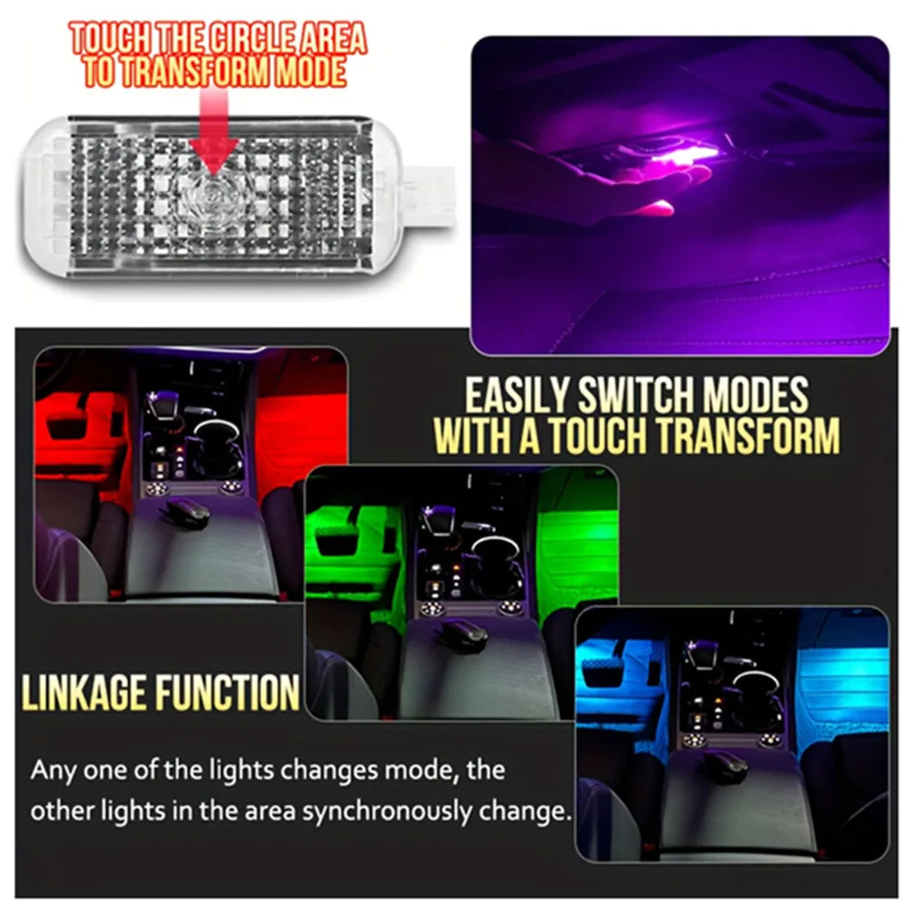 For Volkswagen Tourareg Tiguan Sharan Scirocco RGB Interior