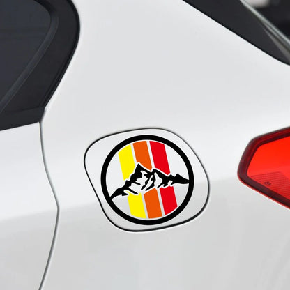 For 4RUNNER Tacoma Tundra Off Road Stickers Trio Color Retro