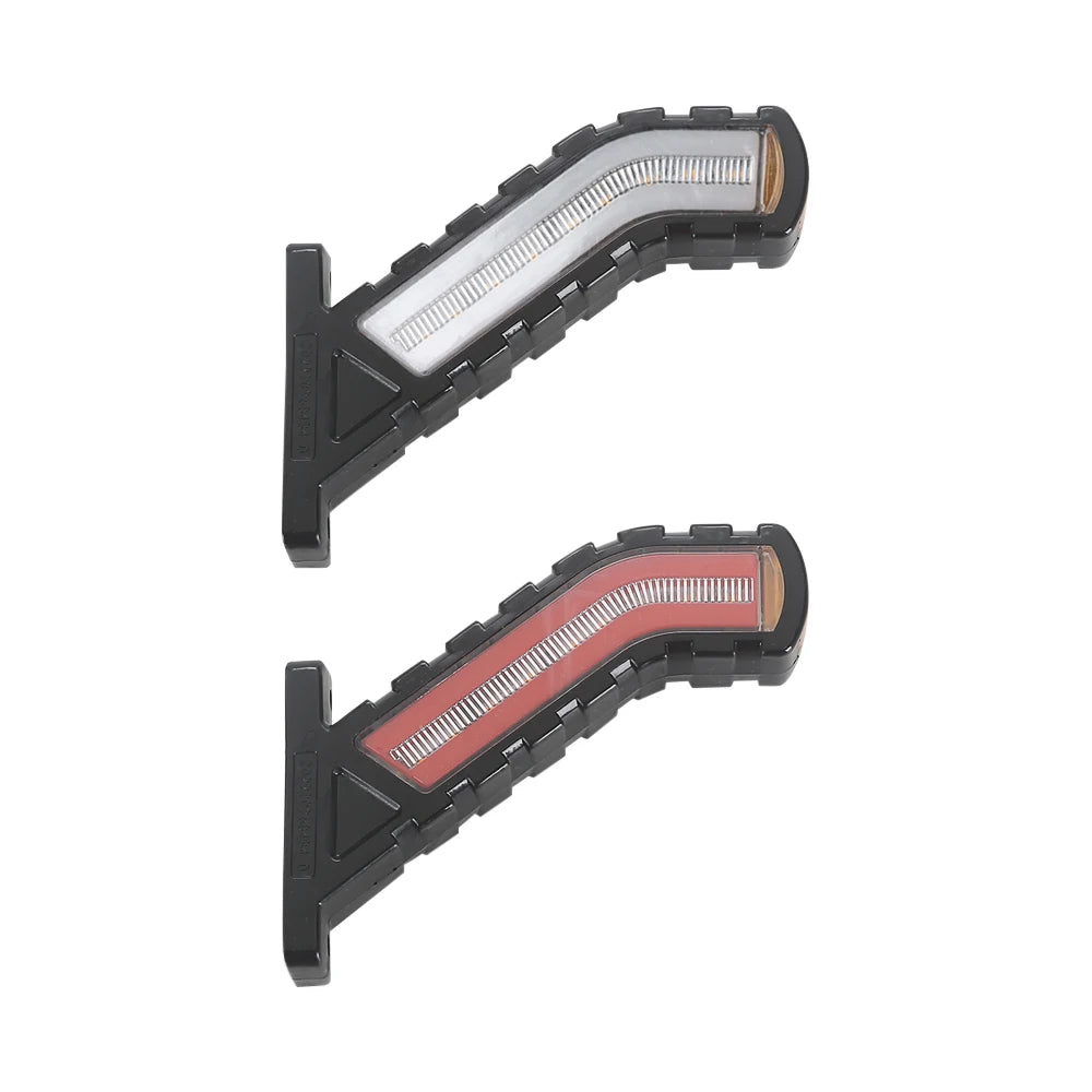 2PCS 12-24v Side Marker Warning Rear Tail External Trailer