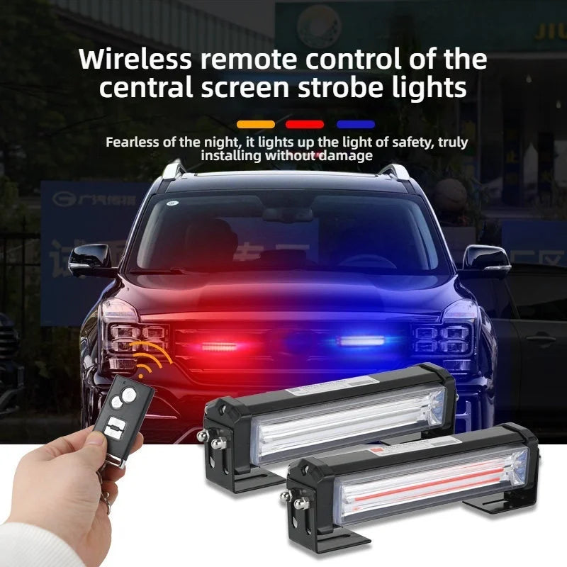 Grille Wireless Remote Control 12 24V Strobe Warning Flashing