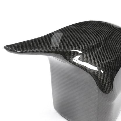 For BMW 2 3 4 5 M5 Horn Real Dry Carbon Fiber Rear View Mirror