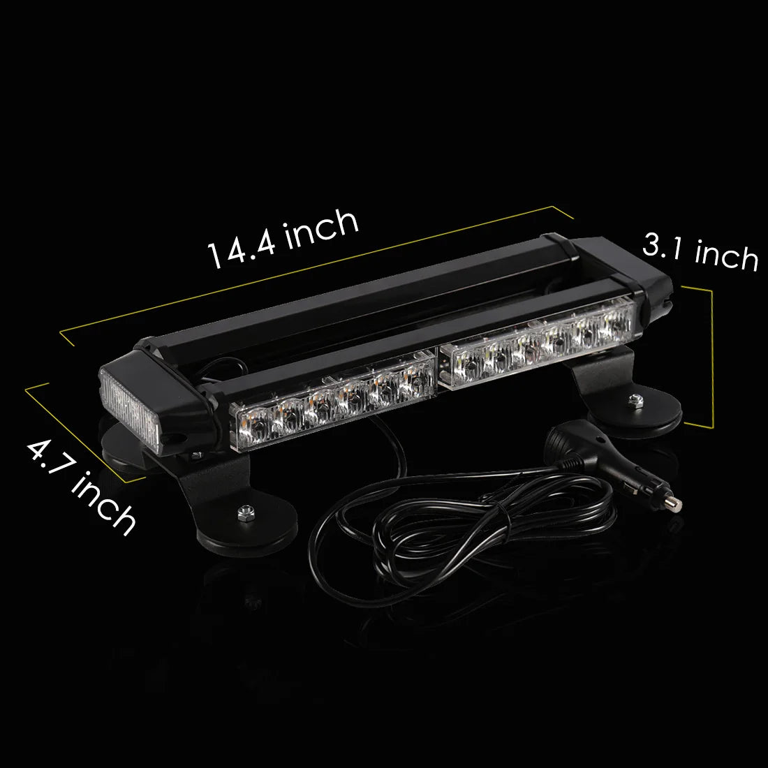 For Vehicle 30LED Strobe Flashing Warning Flasher Truck