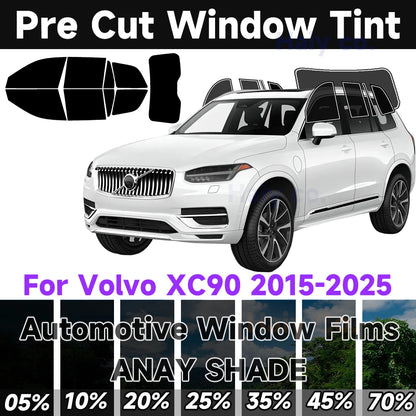 For Volvo XC90 2015-2025 Sun Uv Precut Window Tint Block Heat