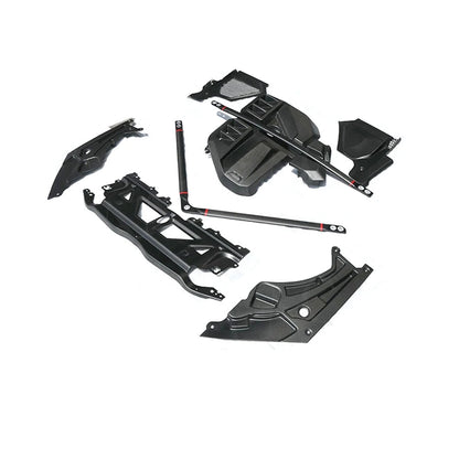 For BMW M2 M3 M4 G87 Dry Carbon Fiber Engine Compartment Shroud