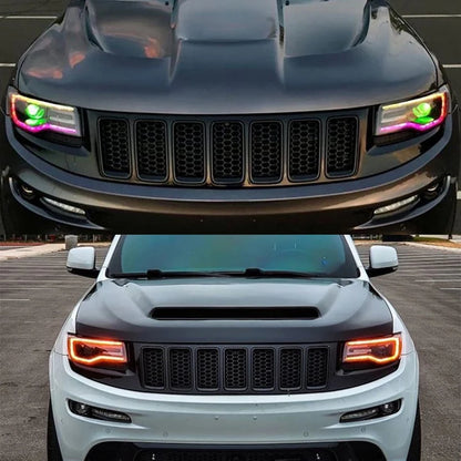For Jeep Grand Cherokee 2014-2021 Drl RGB Daytime Running Board