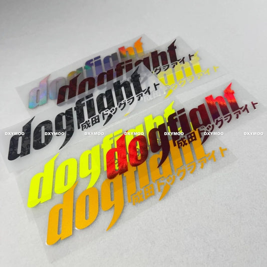 For Japan Jdm Drift Dogfight Modified Sticker Decal Motorcycle