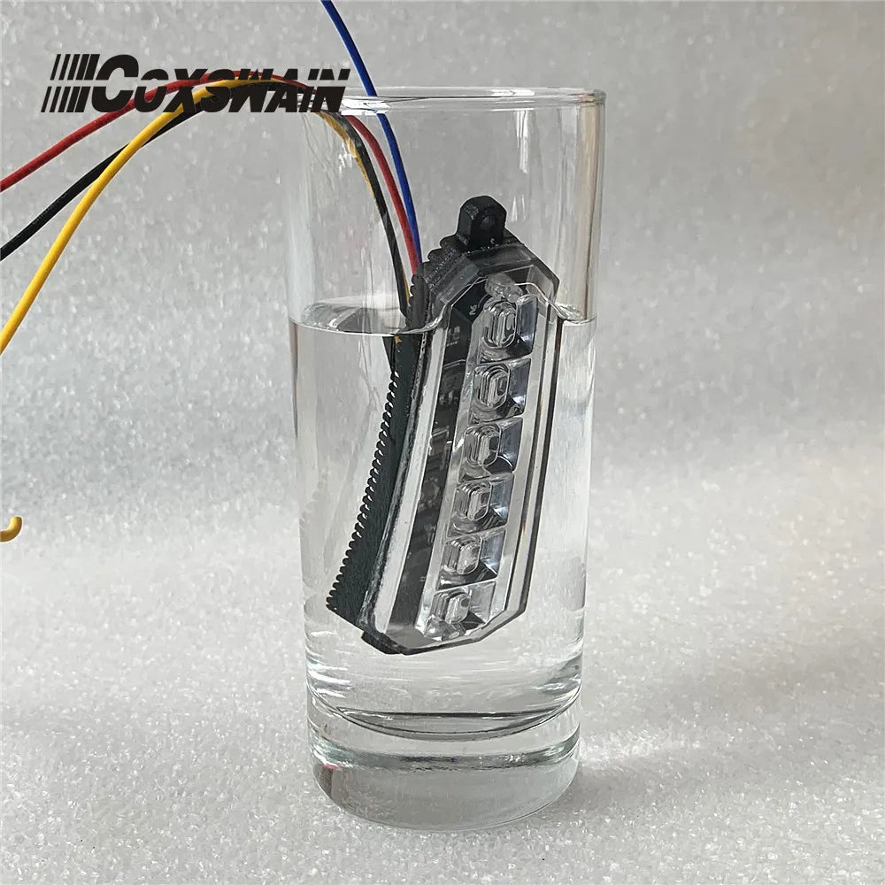 For Ambulance Fire 1PC 3W Strobe Grill Surface Mount Flash