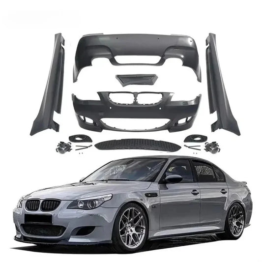 For 5 Series E60 Upgr M5 Plastic Body Kit Front Bumper Rear