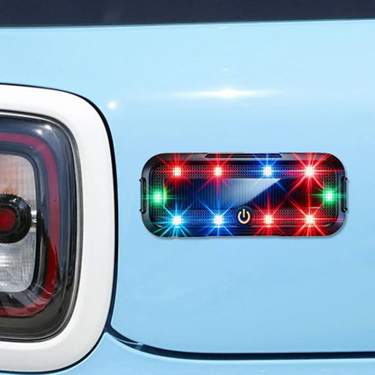 Safety Trucks Bright Multi Mode Solar Powered Caution Motorcycle