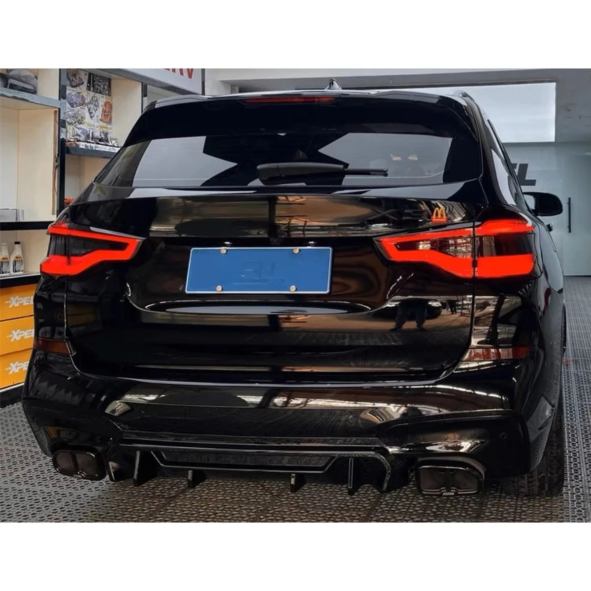 For X3 G01 G08 2018-2021 Body Kit Rear Bumper Splitter Cover BMW