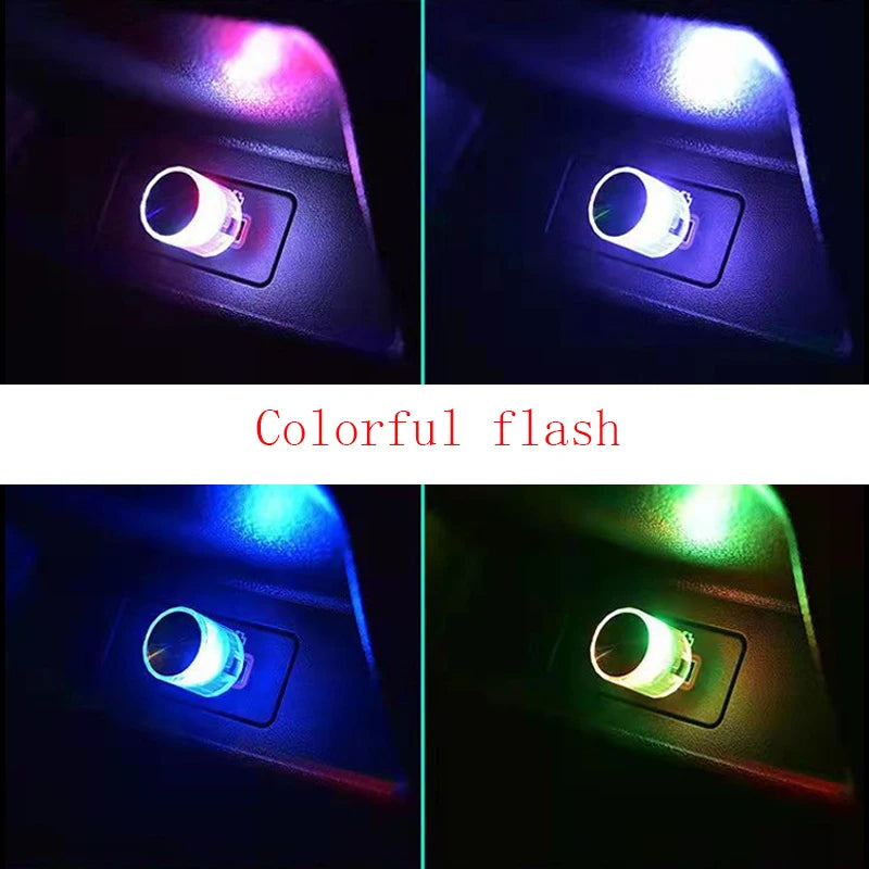 MINI USB Ambient Colorful Flash Portable Atmosphere Party