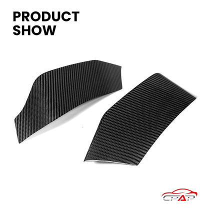 For BMW M3 F80 M4 F82 Real Dry Carbon Fiber Front Upper Splitter
