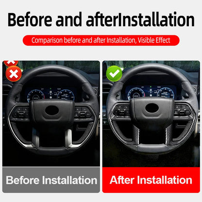 For Toyota 4Runner N500 2024 2025 Tacoma Steering Wheel Trim