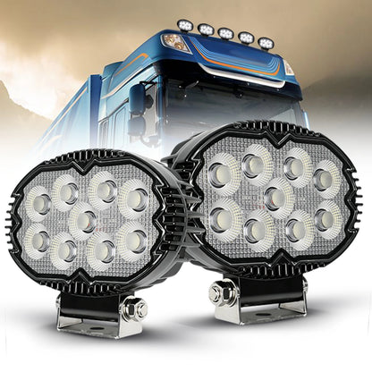 Hl 5.5-inch Elliptical Aluminum Alloy Casing Working Floodlight