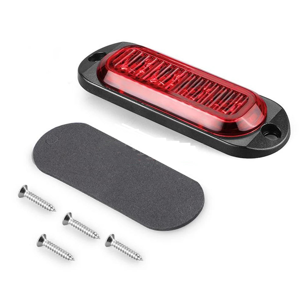 4PCS 12v-24v Side Marker Warning Tail External Trailer Truck