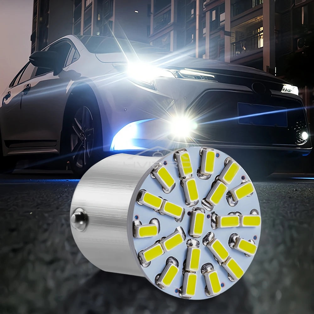 20PCS 1156 1157 ba15s 3014 22SMD Dc 12V Brake