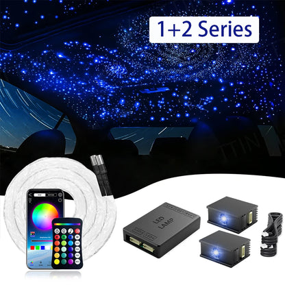 Rgbw 1+2 Split Machine Roof Star APP Control Fiber