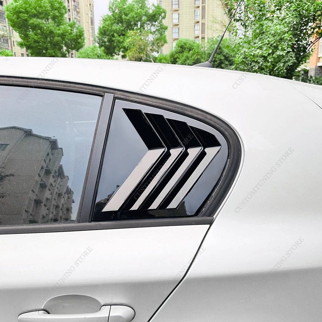 For BMW E87 Rear Window Louvers 116I 116D 118D 118I 120D 120I