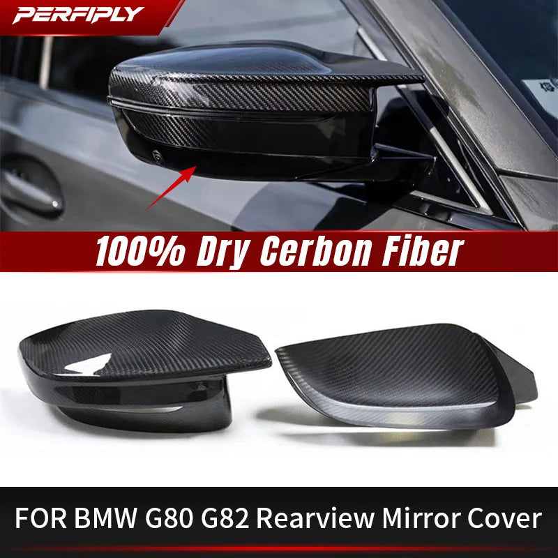 For BMW 2 Serie G42 M240 Dry Real Carbon Fiber Door Side Wing
