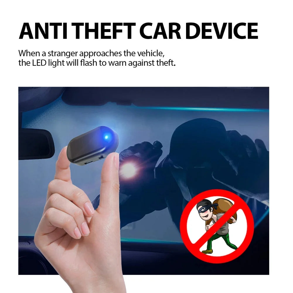 MINI Flashing Fake Security USB Solar Powered Simulated Dummy