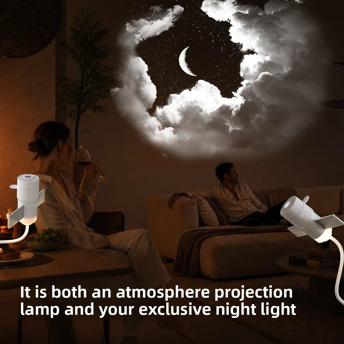 Highlight USB Starry Sky Projection Night Bedroom Camping