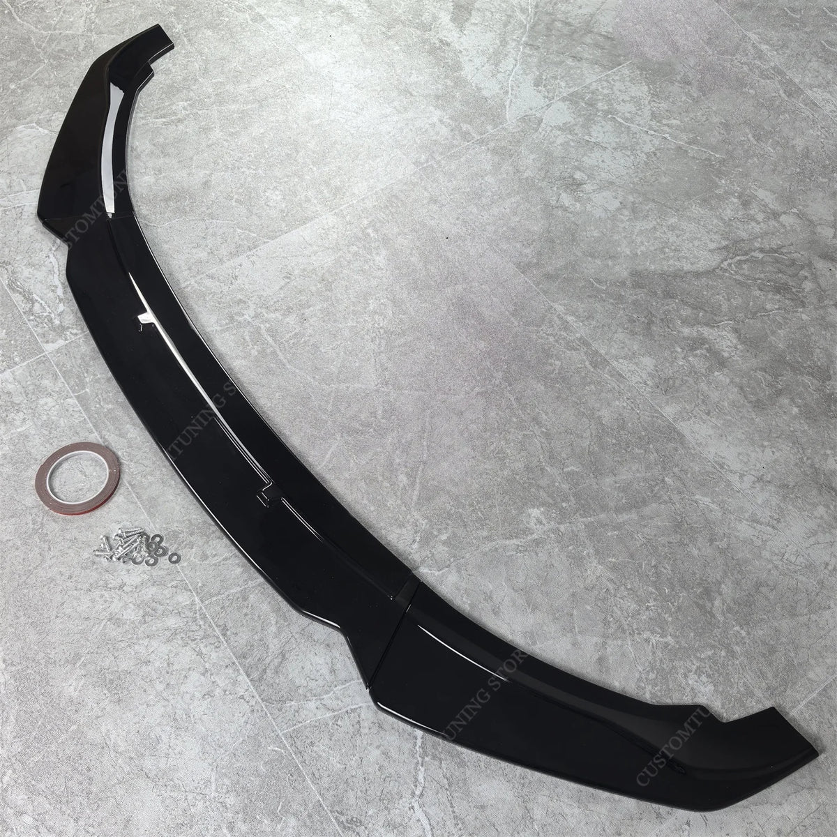 For BMW F32 F33 F36 Non-M Gloss Black Front Bumper Splitter Lip