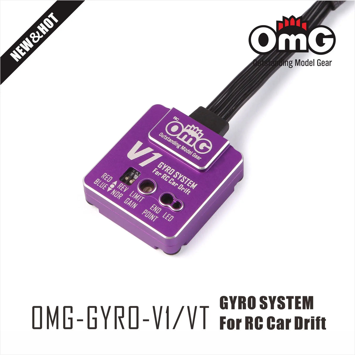 For Rc Drift Omg V1 Gyro Rc Micro Dual System high-precision