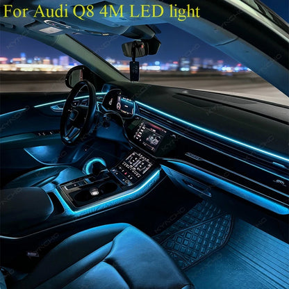 For Audi Q8 Ambient Lighting Models Colors Suitable From 2018