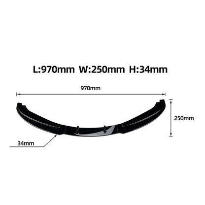 For BMW 3 Serie 2005-2008 E90 ABS Front Bumper Lip Spoiler