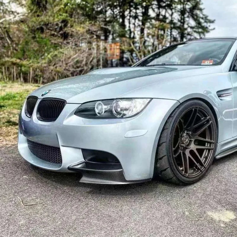 For BMW M3 E92 E93 2006-2012 Carbon Fiber Wrap Angle Front
