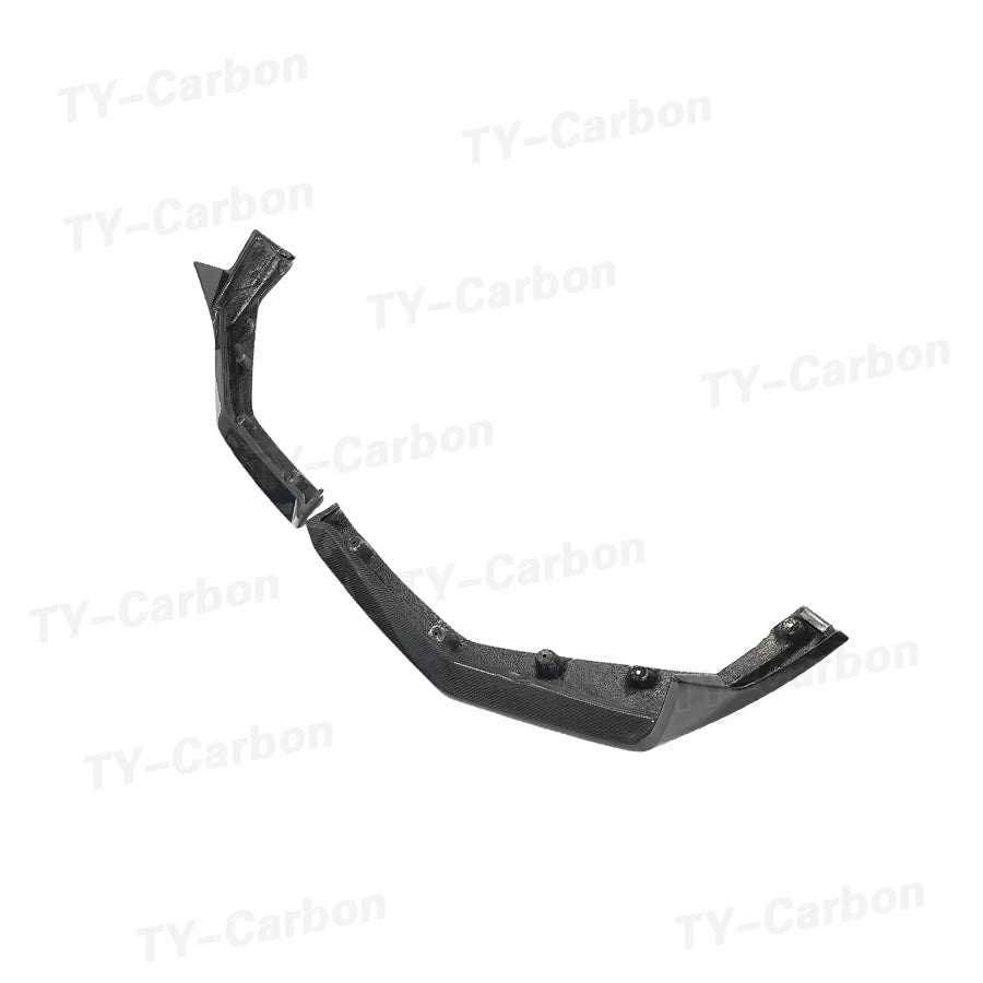For BMW 5 Series G90 G99 Dry Carbon Fiber Front Bumper Lip