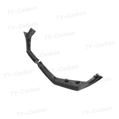 For BMW 5 Series G90 G99 Dry Carbon Fiber Front Bumper Lip