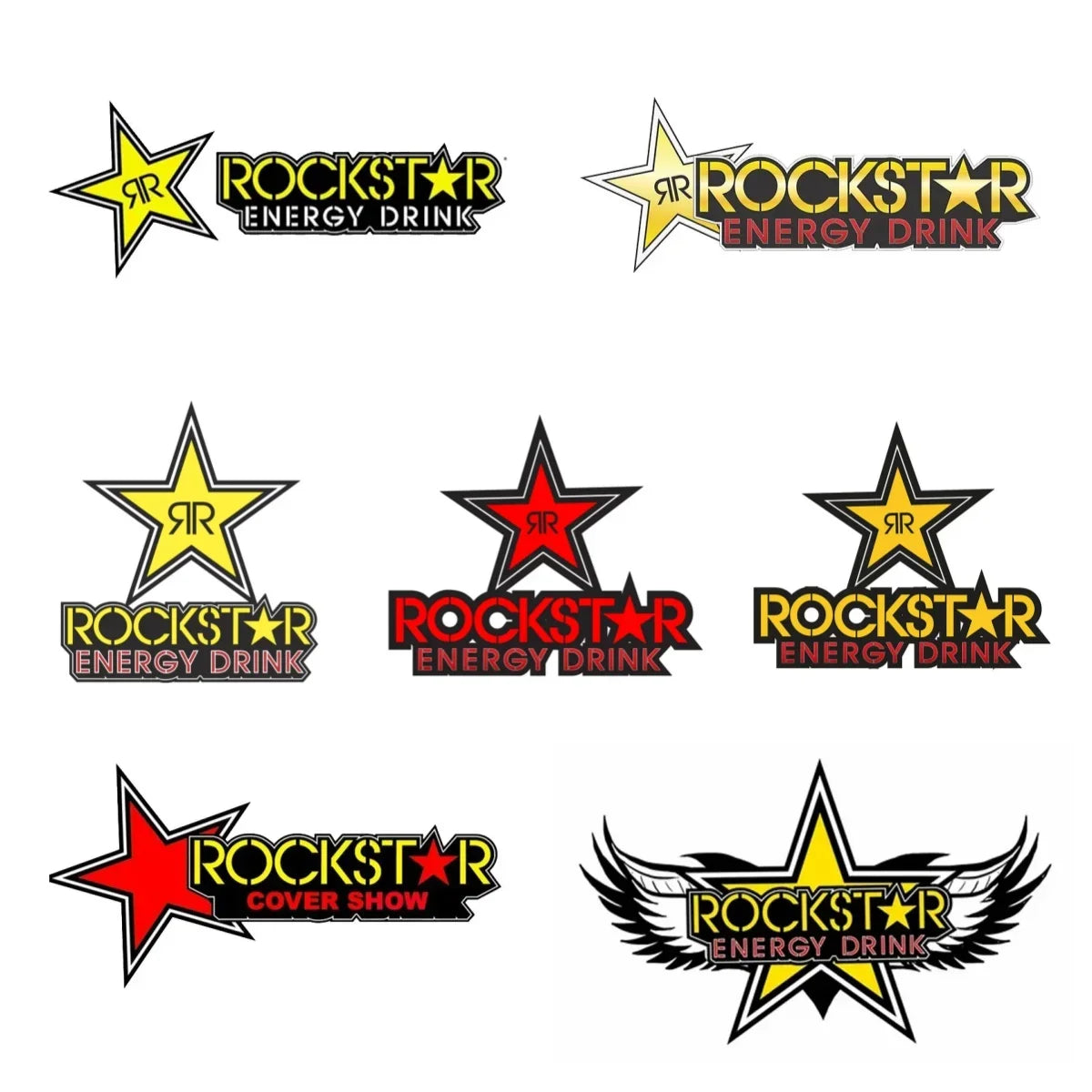 Rockstar Stickers Waterproof Vinyl Decals Body Windows Scratch