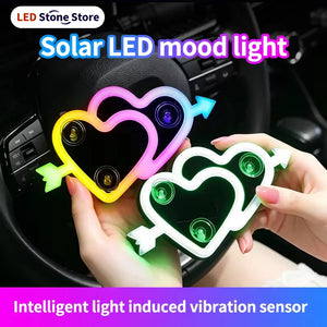 Neon Ambient Lighting Interior Wiring Solar Heart Triangular