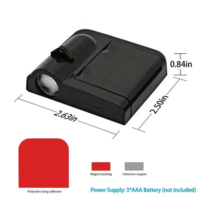 For Hilux Logo Pickup 2PCS Logo Wireless Courtesy Door Projector