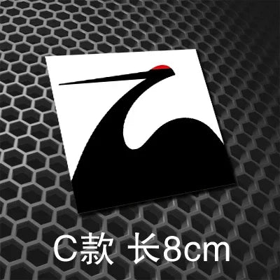 For Spoon Sports Vinyl Decals Locomotive Motorcycle Modified