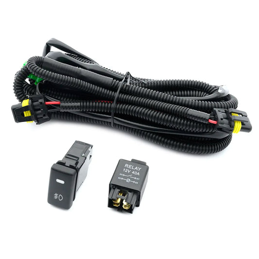 For Toyota Land Cruiser 100 120 H10 H12 Fog Wiring Harness Relay
