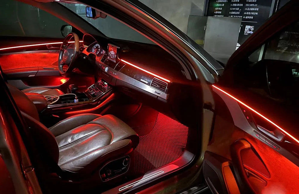 For Audi A8 D4 D5 2010-2025 Colors Mmi Control Ambient