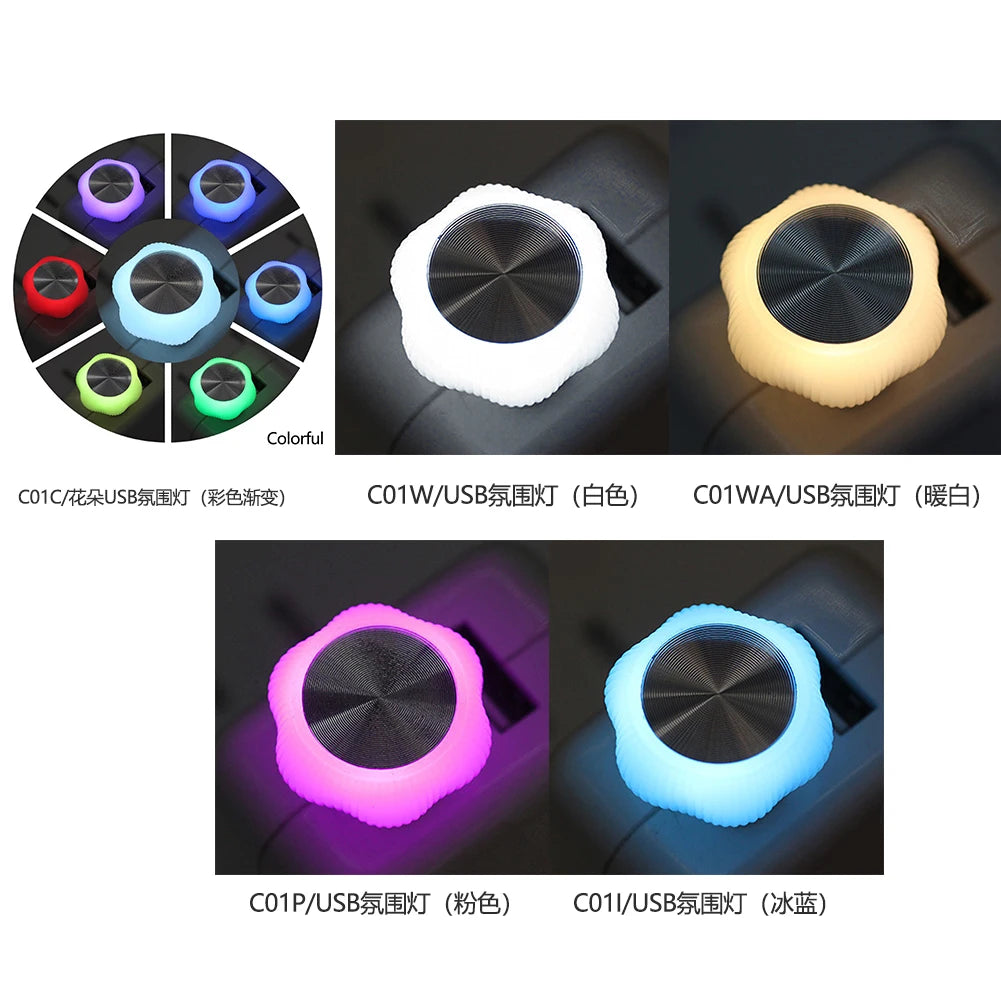 Interior Atmosphere MINI cloud-shaped Durable USB Plug Play