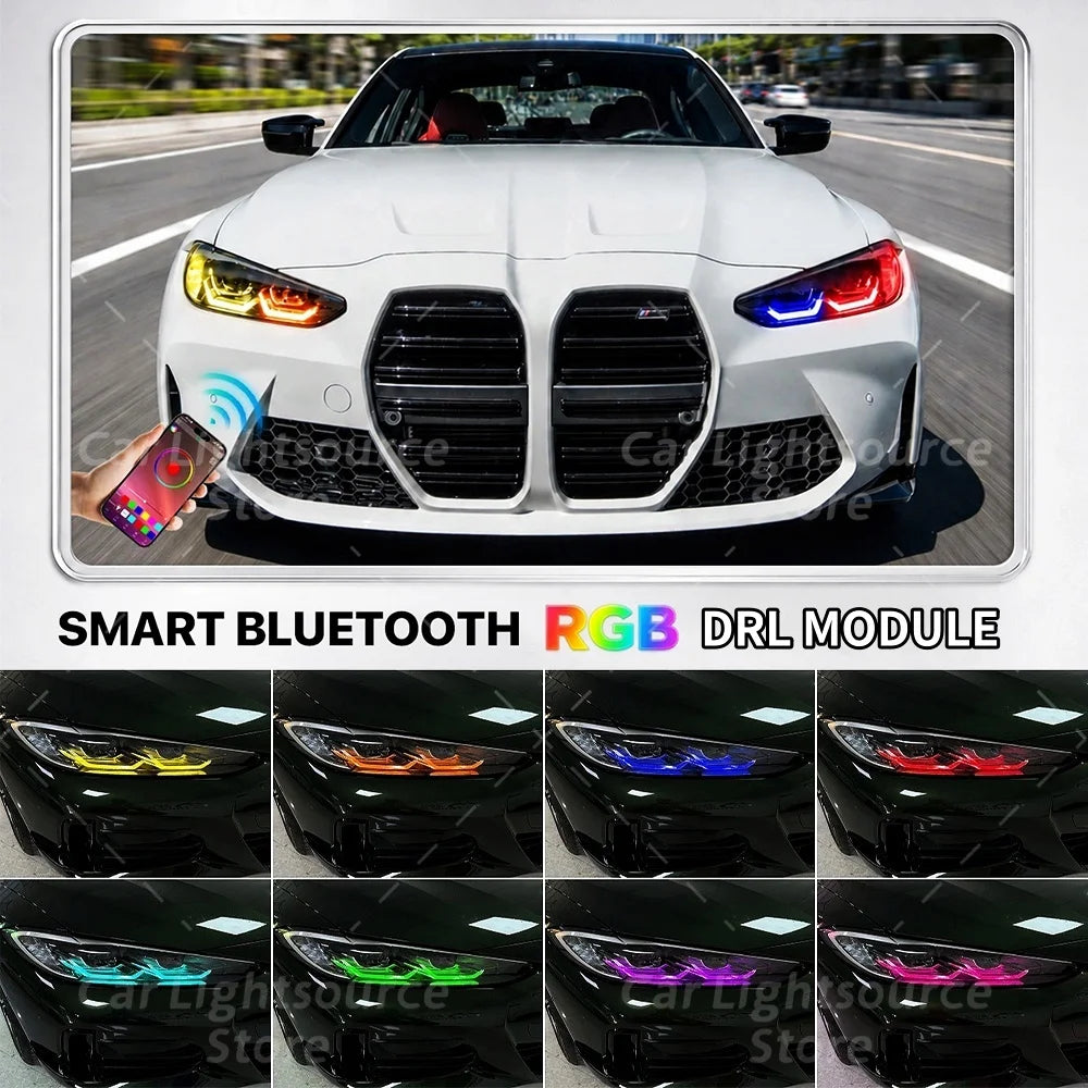 For BMW G80 M3 M4 G82 Rgbw Drl Modules Plug Play G83 G22 G23 G26